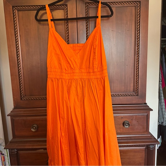 Old Navy Dresses & Skirts - Old Navy Strapless Orange Dress